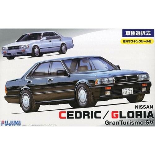 1/24 Fujimi Plastic Assembled Car Model Toy Nissan Cedric/Gloria 2.0 Y31 Static Model DIY Model Kit #03944