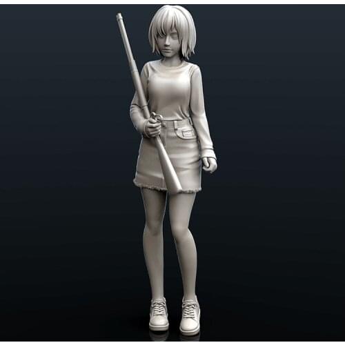 1/35 Resin Model figure GK Rapid Fire Joey Unassembled and unpainted kit