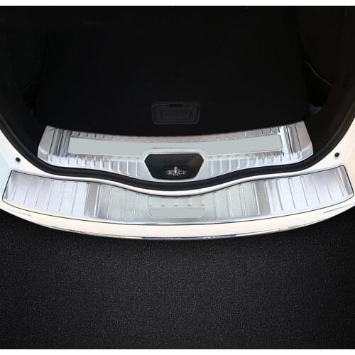 Car Styling Accessories Duster For Renault Koleos 2017 2nd Inner Outer Rear Bumper Scuff Protective Door Sill Cover Stickers