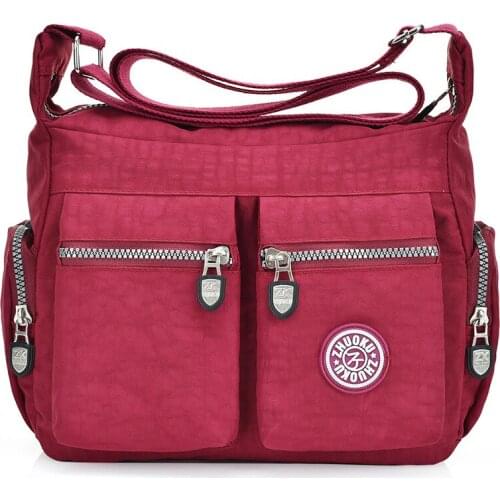 Designer Women Bags Nylon 2022 New-Spain Ladies One Shoulder Cross-Body Pack Girls Messenger Tote Handbag Female Pocket mochila