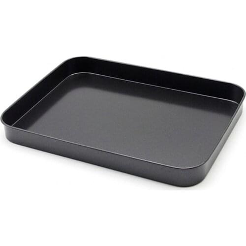 Hot Sale 50%Baking Pan Stylish Non-stick High Carbon Steel Rectangular Carbon Steel Bread Baking Tray for Baking Pies Cake Bread