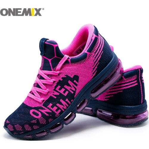 ONEMIX Womens Running Shoes Mesh Sport Shoes Walking Woman Elasticity Breathable Jogging Shoes Comfortable Outdoor Sneakers