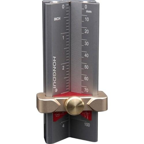 Woodworking Height Gauge Limit Ring Installation Aid Drill Depth Angle Measurer 517A