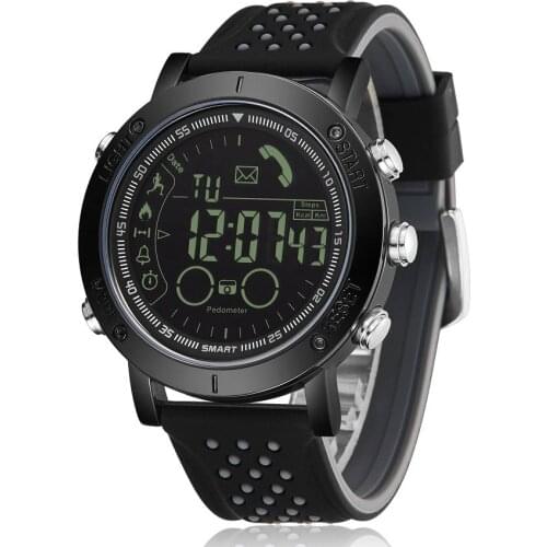 Men Smart Wristwatch Pedometers Bluetooth Call Reminder Alarm Stopwatch Waterproof Fashion Sport Watches for IOS Android System