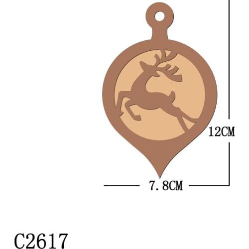 New mover Wooden Die Scrapbooking C2617 Cutting Dies Multiple Sizes