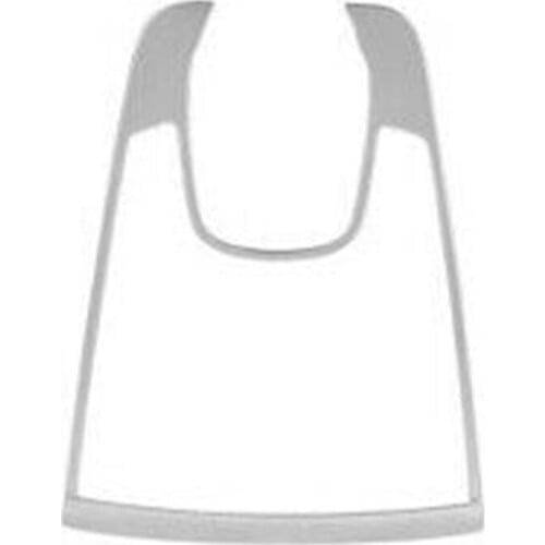 Fit for Volvo XC60 18-2021 Silver Console Dashboard Speaker Cover Trim