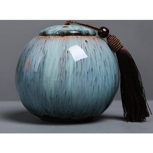 Funeral Ashes Urn For Human Cremation Pet Ashes Holder Keepsake Memory Pal Ashes Ceramic Urns Casket For Dog Cat Bird urn