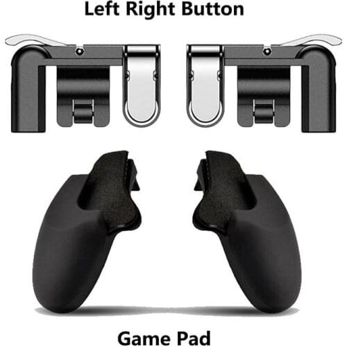 PUBG Mobile Game Gamepad Controller Phone Gaming L1R1 Trigger Fire Button Aim Key Shooter Joystick For Mobile Gaming