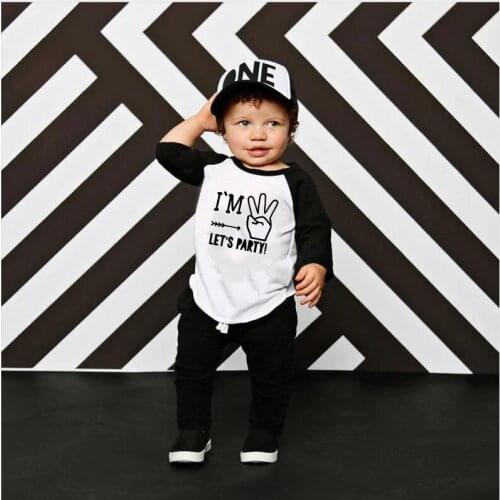 I'm ONE Two Year Old 3nd 4th 5th Boy Birthday Shirt birthday Party kids Raglan shirts Birthday Boy outfit baby raglan shirts