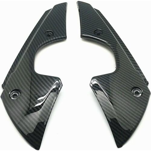 Upper Front Air Dash Intake Fairing Carbon Fiber Cover For Yamaha YZF R1 09-2014