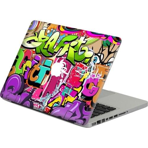 Graffiti Laptop Decal Sticker Skin For MacBook Air Pro Retina 11" 13" 15" Vinyl Mac Case Body Full Cover Skin