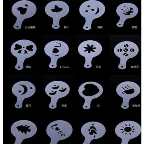 Трафареты для кофе WIILII China At AliExpress