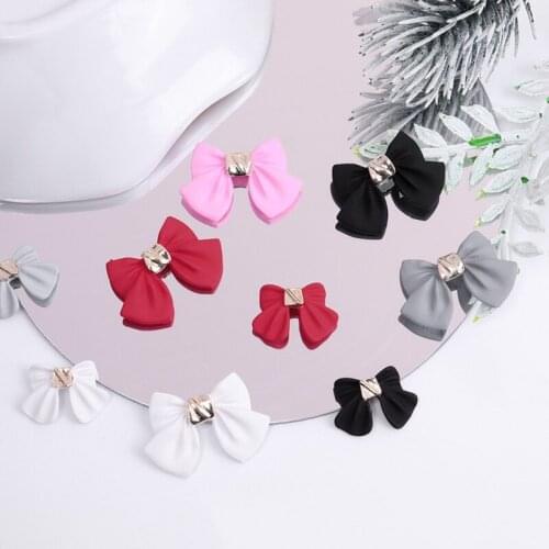 10pcs Nail Art Delicate Bows Designs For Nail Tips Decorations