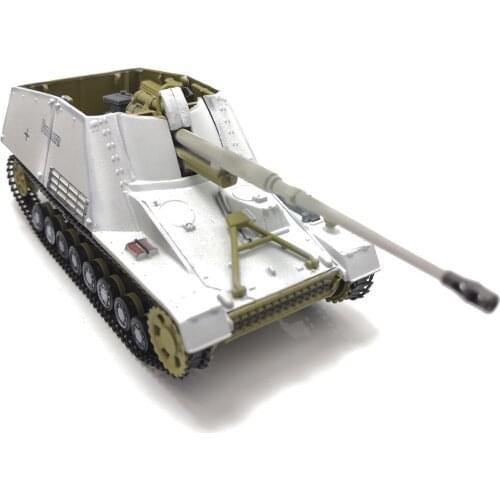 12015B Diecast Army Tank Toy Models 1/72 Scale Sd.kfz.164 Nashorn-1944 Die Cast Military Tank Model for Collection Gift