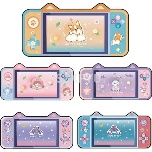 Cute Cat Ear Big Mouse Pad Computer Keyboard Desk Mat Large Gamer Mousepad Cartoon Kawaii Gaming Mouse Pad Notebook Accessories