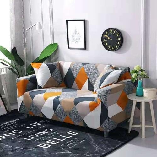 1/2/3/4 Seater Sofa Cover L shape Universal Slipcover Elastic Sofa Covers for Living Room Slip-resistant Corner Sofa Towel