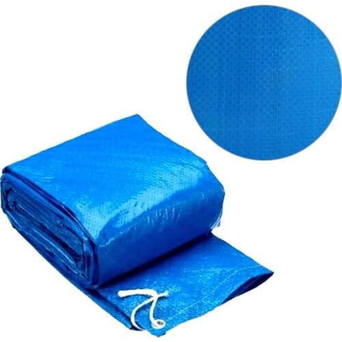 Swimming Pool Cover Dust Cover Rainproof Pool Cover Above Ground Pool Ground Cloth Pool Inflatable Cover Ground Fabric 183 cm