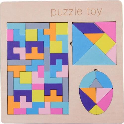 Childrens Puzzle Building Block Multi-Function 3-in-1 Large Jigsaw Puzzle Educational Toys Perfect Ultimate Gift For Birthday