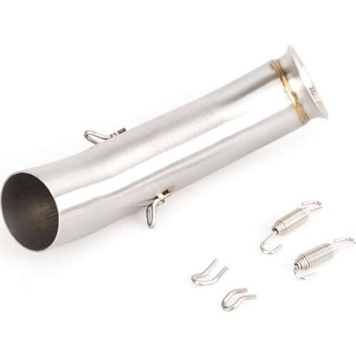 For 390 250 125 RC 390 RC390 2017 2018 Motorcycle Moto Exhaust Muffler Middle Pipe Connect Adapter Slip-on System