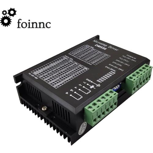 DM556 two-phase stepper motor driver 42/57 stepper motor controller DC24V-50V17 / 23 DC stepper motor driver