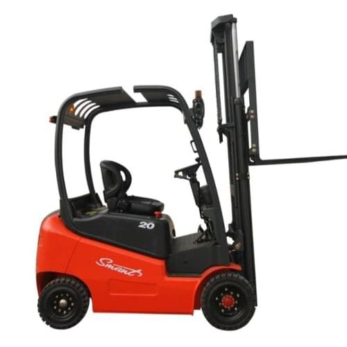 Chinese Hydraulic Electric Forklift Four Wheels 2Ton Large Capacity Stacker Trucks