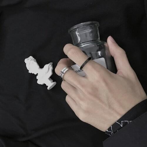 Christmas Gift Anel Stainless Steel Rose Gold Anti-allergy Smooth Simple Wedding Couples Rings Bijouterie for Man or Woman Gift