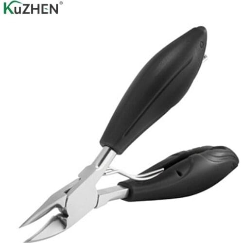 Thick Nails Ingrown Toenails Nippers Cutters Dead Skin Dirt Remover Stainless Steel Toe Nail Clippers Nail Correction