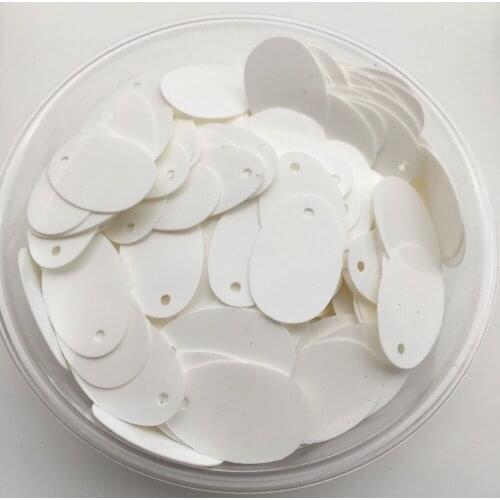 HOT 12*20mm Oval/Egg Shape Flat Loose Sequins Paillettes Sewing,Wedding Craft,Women Kids DIY Garment Accessory SFO1