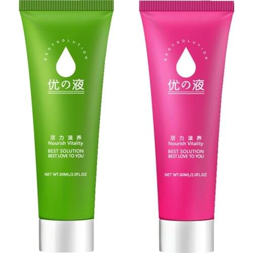 60ml Sex Lubricant Pleasure Enhancing Cream Water Soluble Cream Sex Oil Moisturizing Vaginal and Anal Gel Sex Products for Adult
