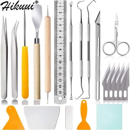 Dried Flower Craft Vinyl Tools Kit Basic Weeding DIY Working Set Silhouettes Cameos Lettering Punch Carving Handmade Tool