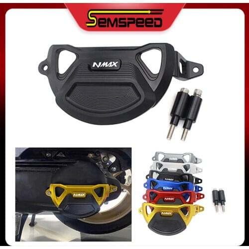 New For Yamaha NMAX 155 NMAX 150 NMAX 125 2020 SEMSPEED CNC Motorcycle Rear Engine Case Cover Guard Protection
