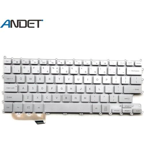 Original New Laptop Keyboard For Samsung NP900X3N 900X3T NT900X3 930QAA US Keyboard Silver