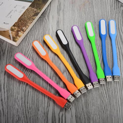 Portable Mini USB LED Flexbiable Night Light Super Bright Book Light Reading Lamp For Power Bank PC Laptop Notebook Dropship