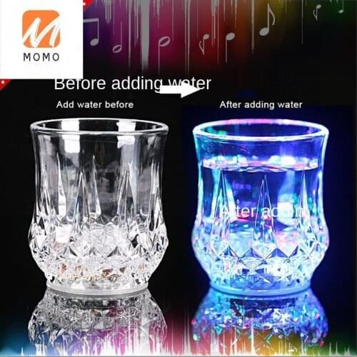 Luminous Color Changing Cup Wine Glass Creative Gift Birthday Gift for Girlfriend Girlfriend Glass Girls Gift