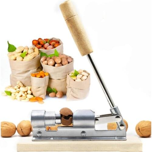 Walnut Clip Walnut Opener Nut Cracker Kitchen Accessorites Stainless Steel Portable Manual Tool Easy Opener Tools Press Chopper