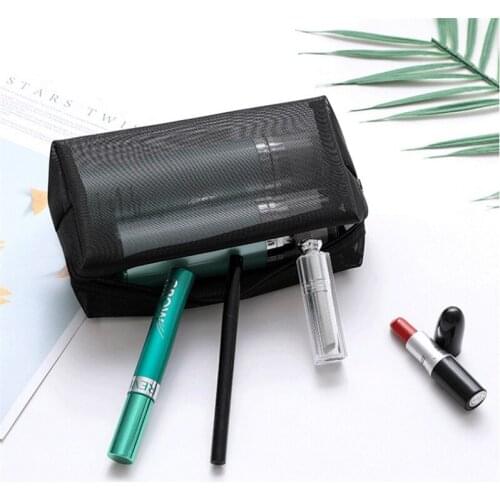 Ladies Portable Makeup Case Women Function Cosmetic Bag Zipper Make Up Organizer Pouch Toiletry Beauty Wash Bag For Female