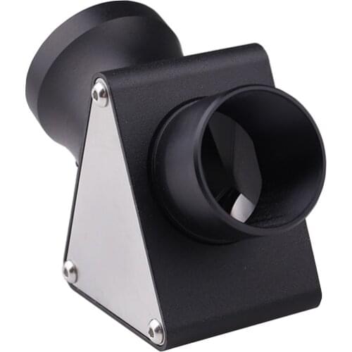 1.25inch 45 Degree Erecting Image Prism Alloy Diagonal Corner Zenith Mirror Adapter Astronomical Telescope Eyepiece Accessories