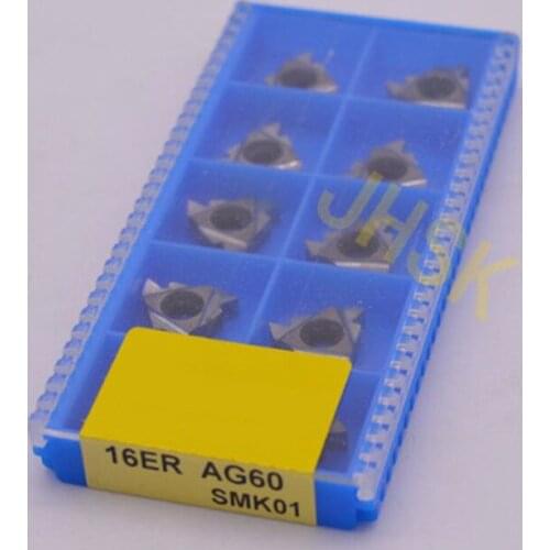 10pcs 16ER AG60 SMK01 Carbide Insert For Aluminum processing