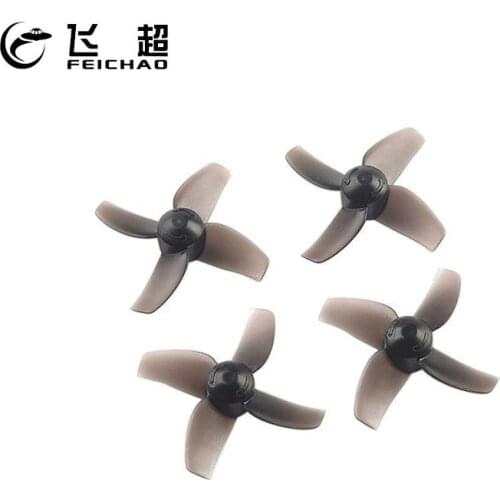 2Pair FEICHAO 40mm CW CCW Propellers 2-Paddle Prop Paddles with 1mm Mounting Hole For Happymodel Mobula 7 FPV Racing Drone