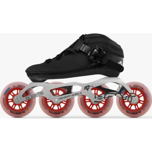 2019 Original Bont Luna Speed Inline Skates Heatmoldable CarbonFiber Boot 4*90/100/110mm 6061 Elemental Wheel Skating Patines