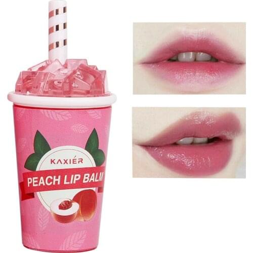 4 color cute lip gloss ice cream lip gloss temperature change moisturizing cosmetics lip makeup lasting