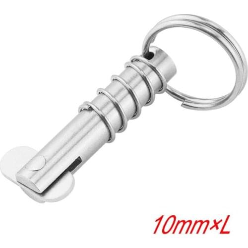 10mm Marine Grade 316 Stainless Steel Boat Quick Release Pin Marine Hardware Deck Hinge Replacement Accessories Boat Yacht Canoe