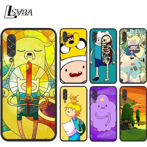 Adventure Game Time For Samsung Galaxy A90 A80 A70 S A60 A50S A30 S A40 S A2 A20E A20 S A10S A10 E Black Soft Phone Case