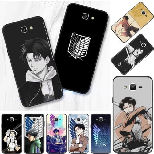 Anime Japanese attack on Titan Phone Case For Samsung Galaxy J2 J4 J5 J6 J7 J8 2016 2017 2018 Prime Pro plus Neo duo