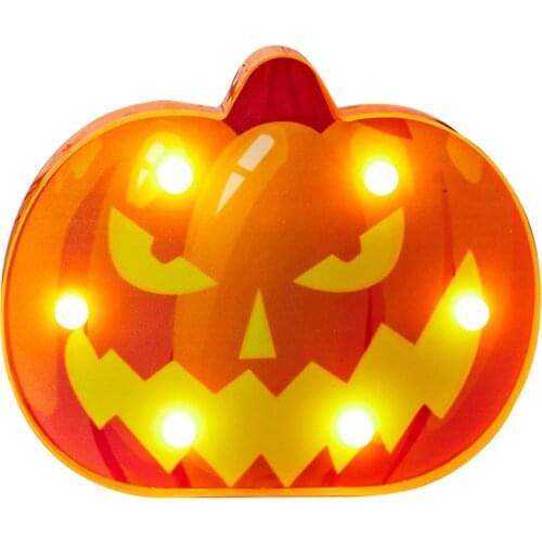 Halloween Decor Lamp LED Decorative Pumpkin Spider Tabletop Light Table Ornament Party Halloween Decorations