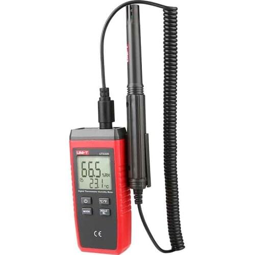 UNI-T UT333S Mini Temperature Humidity Meter Outdoor Hygrometer Overload Indication Unit Conversion LCD Backlight hygromet