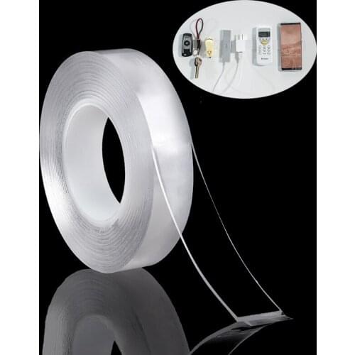 Multifunctional Double-Sided Adhesive Nano Tape Traceless Washable Removable Tapes Toothbrush Holder Bathroom Accessories
