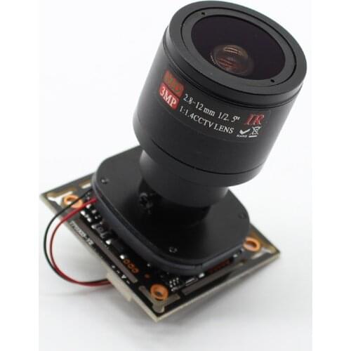 HD NVP2441+IMX307 4in1 AHD TVI CVI CVBS 2mp CCTV Camera Module Starlight Security PCB board 1080P with lens cable