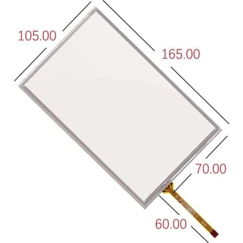 New 7 "touch screen for MT6070IH2 MT6070 MT6070I MT6070IH touch pad 165*105mm