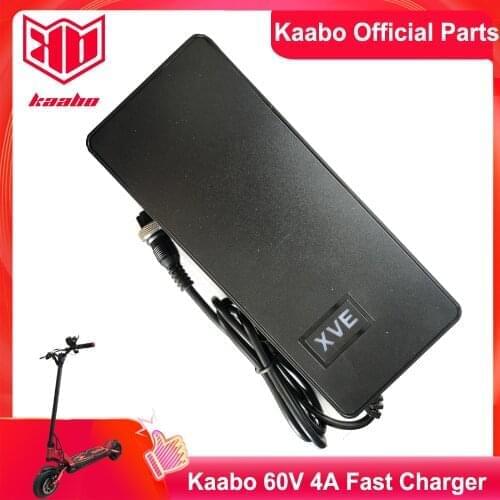 Original Kaabo 60V 2A/4A Fast Charger for Kaabo Mantis10 Kaabo Wolf WarriorX Kaabo Wolf Warrior11 60V E-scooter Charger
